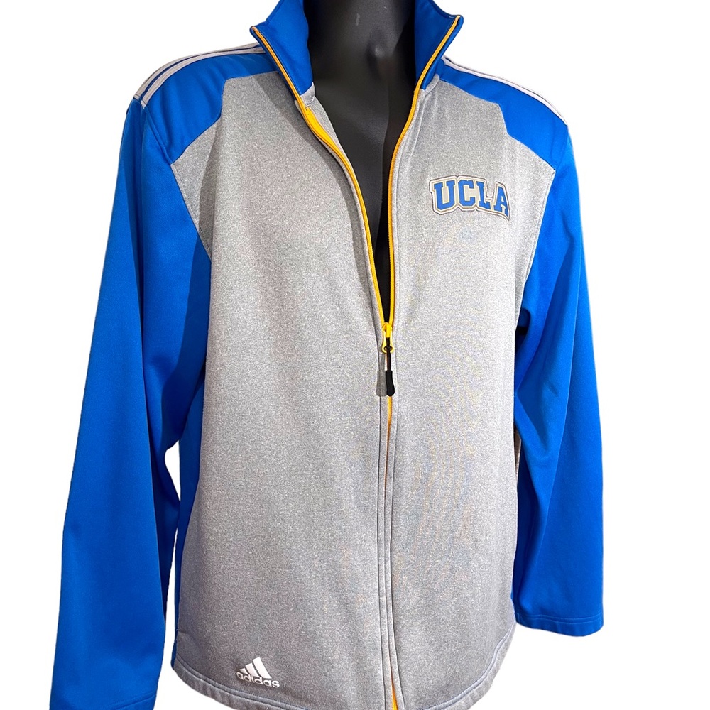 Adidas UCLA climawarm full zip sweater/jacket size Medium
